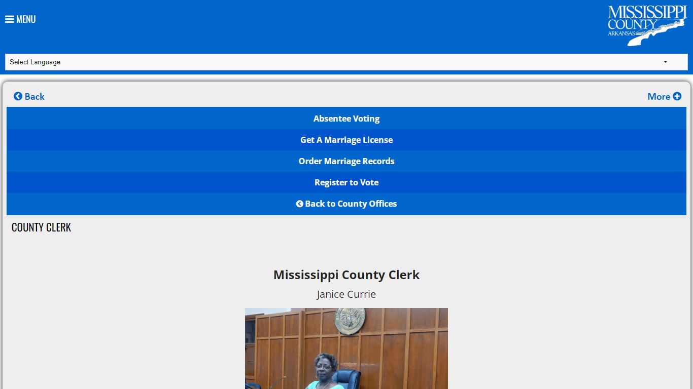 County Clerk | Mississippi County, AR